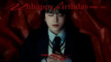 N46uUnhappy birthday\vMVJ@Z^[ED̃\_X 