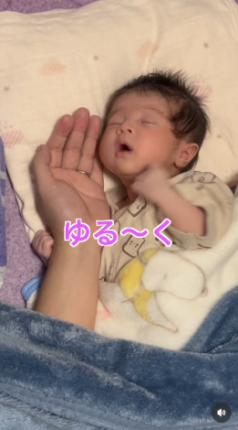 �u�p�p�̎�ŐQ�邲�񂿂��v�i�摜�񋟁F���[���񂿂��� @oosanchi�j 