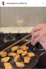 ���{�N���u�����Ȃ��Ă����̂ŃV�`���[����Ă݂܂����v �v(�ʐ^�̓C���X�^�O���� @tettasugimoto_official ���) 