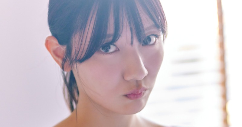 日向坂46河田陽菜、無防備なランジェリーショット 2nd写真集先行カット