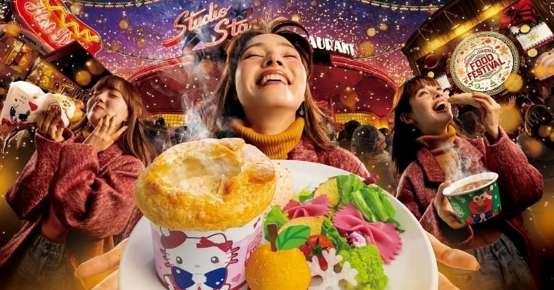 USJ、Xマスに初の「フードフェス」豪華メニューが一挙発表 キティの