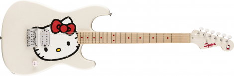 Fender x Hello Kitty Stratocaster�iWhite�j 