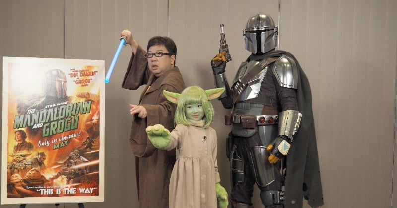 天野ひろゆき&永尾柚乃、「スター・ウォーズ」パレード雨天中止も 「たのうれドキ」の劇場体験に期待