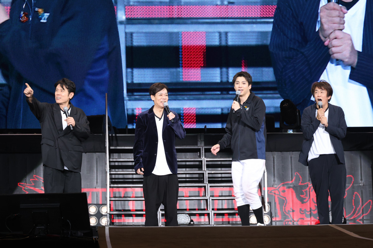 ネプチューン、サプライズ登場で大暴れ 山田裕貴&赤楚衛二に巴投げ