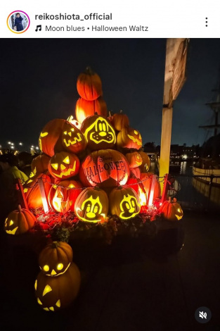 ���c��q�u�n���E�B���f�B�Y�j�[�ցv�i�ʐ^�̓C���X�^�O���� ��reikoshiota_official ���j 