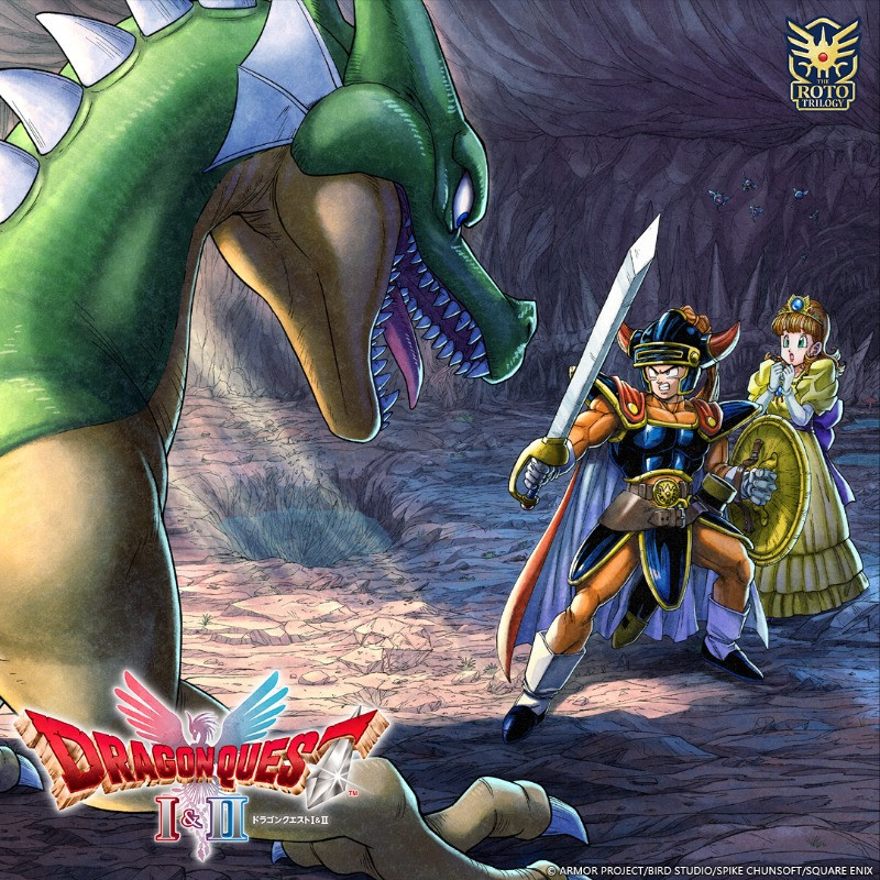 ドラクエ1＆2』新イラストにファン衝撃！新キャラの姿に「往年の鳥山