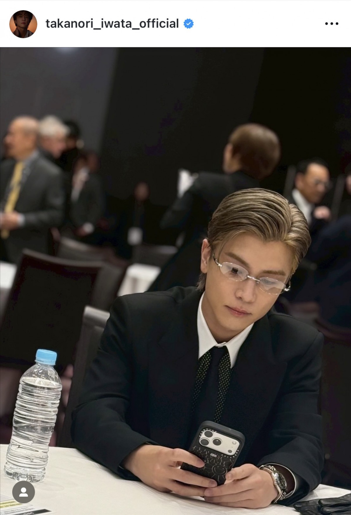 (ʐ^̓CX^O @takanori_iwata_official ) 