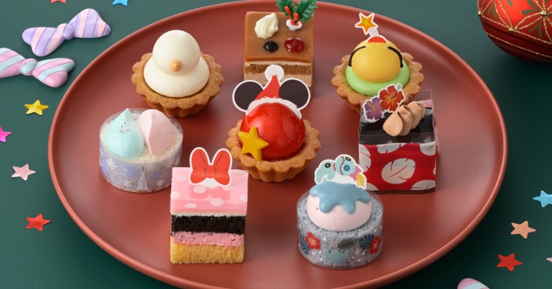 銀座コージーコーナーにミッキー＆ミニーたちをデザインしたプチケーキ