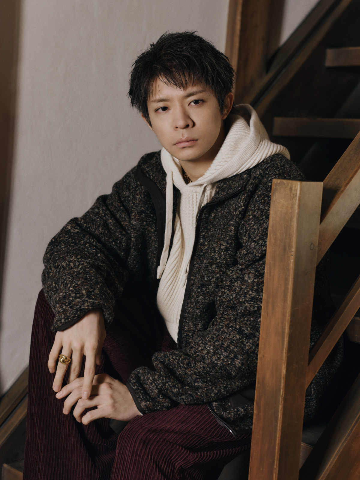 Number_i 岸優太、歴史と情緒あふれる京都で撮り下ろし バナナ・リ