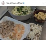 �ΐ엜�؁u�p�p�̃��N�G�X�g�ł����Ă����΂ƃJ���C�̎ϕt���v(�ʐ^�̓C���X�^�O���� @rika_ishikawa_official���) 