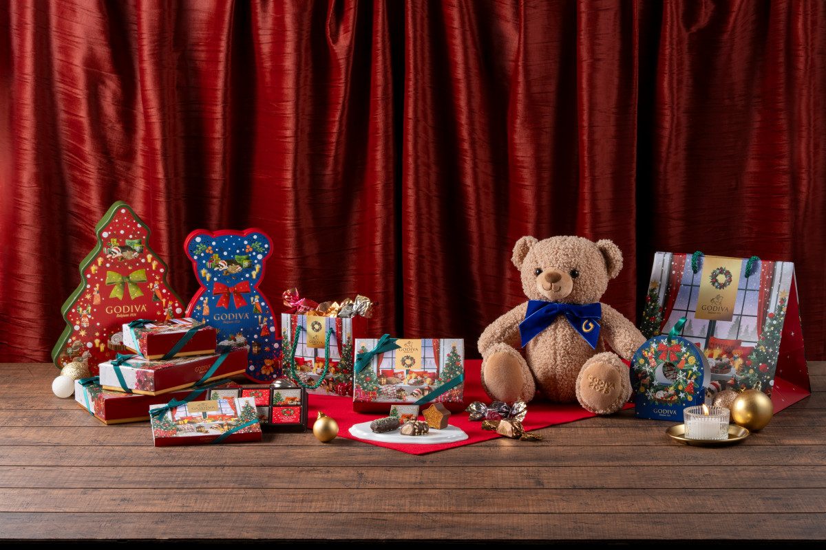 ゴディバから『ブッシュ ド ノエル』登場 ときめく冬を彩るホリデー