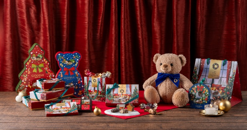 ゴディバから『ブッシュ ド ノエル』登場 ときめく冬を彩るホリデー