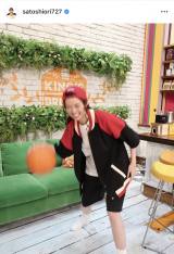 �����x���u�u�����`�P��̉����������ɂāwSLAM DUNK�x�Ök���Z�o�X�P���}�l�[�W���[�ʎq����ɕ����܂����v(�ʐ^�̓C���X�^�O���� @satoshiori727 ���) 