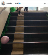 �؂��₩�u���̕����Ղɂ����܂����v�i�ʐ^�̓C���X�^�O���� @sayaka___aoki ���j 