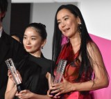 �w��38�񓌋����ۉf��Ձx�N���[�W���O�Z�����j�[�ɓo�d����(������)���n���q�A�͐����� (C)ORICON NewS inc. 