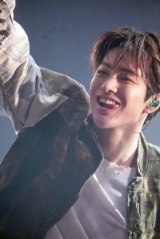 �wCORTIS The 1st EP [COLOR OUTSIDE THE LINES]�����L�O�V���[�P�[�X�x���J�Â���CORTIS�EKEONHO (C)ORICON NewS inc. 