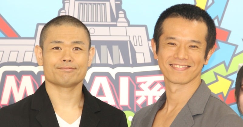 品川庄司、コンビで同期・ハチミツ二郎をお見舞い 久しぶりの3ショットにファン感動「品川庄司で!ってところがいい」