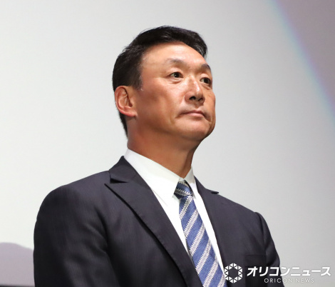 映画『栄光のバックホーム』舞台あいさつに登壇した金本知憲氏 （C）ORICON NewS inc. 