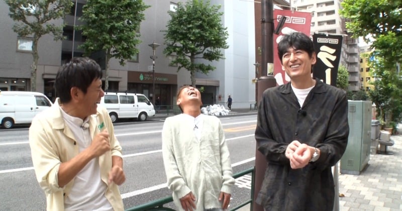 「久しぶり」「感慨深かった」…博多華丸・大吉&勝俣州和が貴重3ショット 場所は高田馬場