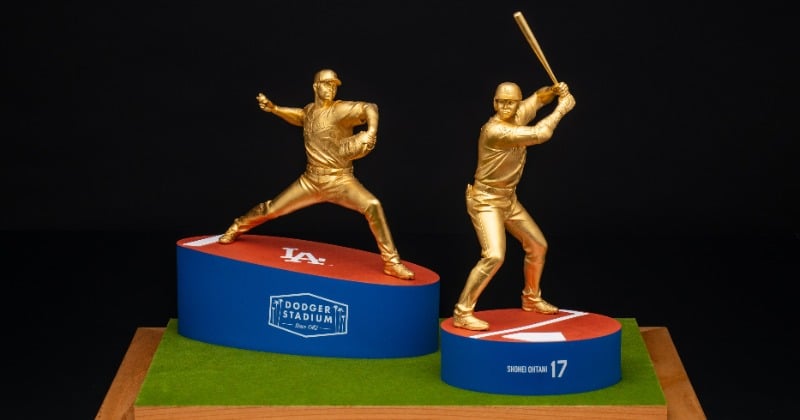 大谷翔平の「等身大の黄金像」大阪に登場…驚異の参考価格発表 「大谷