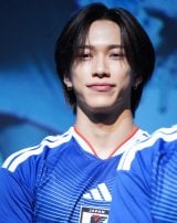 �uJFA�E�A�f�B�_�X�w�T�b�J�[���{��\ 2026�x�L�����y�[���������\��v�ɓo�d����INI�E�r�藝�l (C)ORICON NewS inc. 