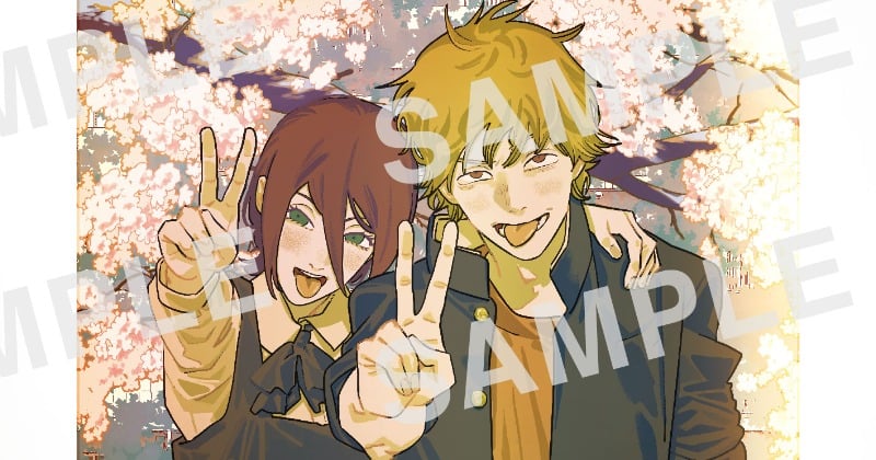 チェンソーマン』デンジ＆レゼ、制服姿で肩を組み！高校入学を祝う 新