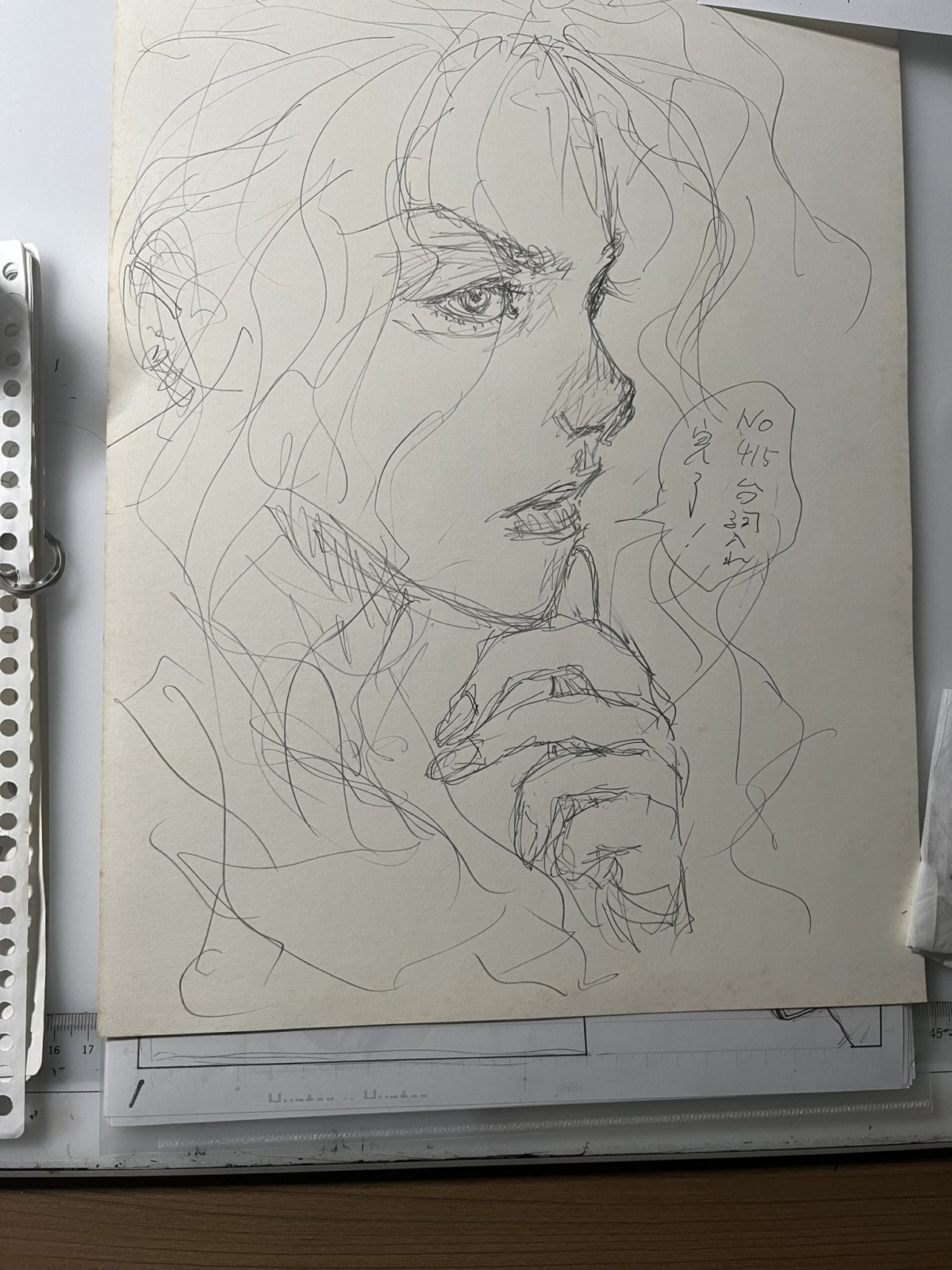 HUNTER × HUNTER 原稿 ハンター×ハンター』大量の原稿公開で衝撃「書き込みがエグかった