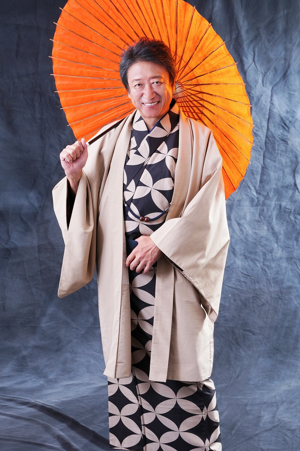 井上和彦の演出舞台、声優11人の着物ソロビジュアル解禁 関智一