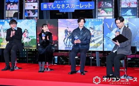 �f��w�ʂĂ��Ȃ��X�J�[���b�g�x���J���O�g�[�N�V���[�ɓo�ꂵ���i������j�דc��ēA���c���؁A���c�����A���E�C �iC�jORICON NewS inc. 