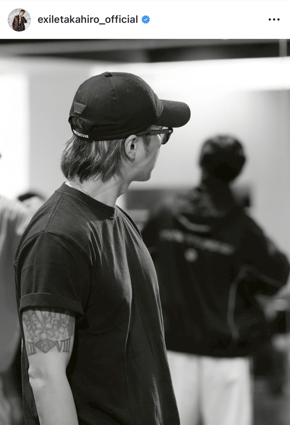 EXILE TAKAHIRO、両腕の“タトゥー”がチラ見え「ほんとにかっこよすぎる
