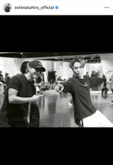 �u�_���X���b�X���v���n�[�T���̗l�q�����J����EXILE TAKAHIRO(�ʐ^�̓C���X�^�O���� @exiletakahiro_official ���) 