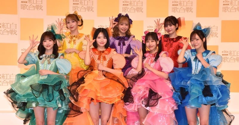 【紅白】FRUITS ZIPPER、『紅白歌合戦』初出場 ようやく夢かなう