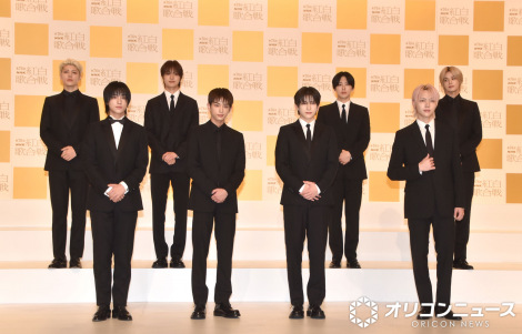 �w��76��NHK�g���̍���x�o��̎蔭�\��ɓo�d����&TEAM�i�O�񍶂���jTAKI�AHARUA�AYUMA�ANICHOLAS�i��񍶂���jMAKI�AEJ�AFUMA�AK �iC�jORICON NewS inc. 