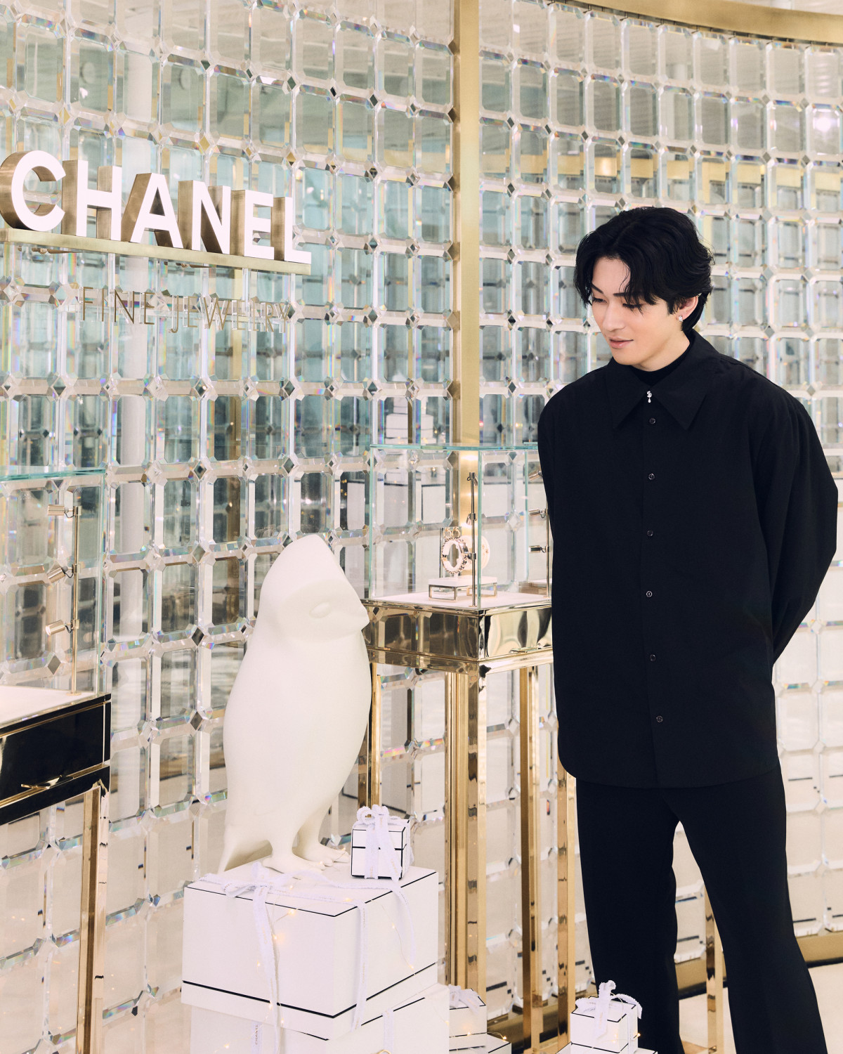 【非売品】SHIRORU 松村北斗肖像入りミラー 非売品】SHIRORU 松村北斗肖像入りミラー