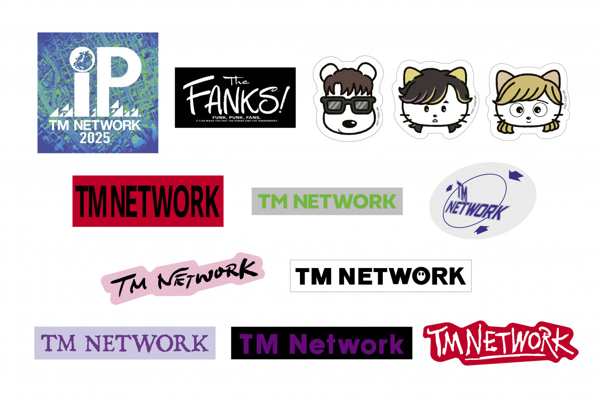 TM NETWORK 2025 IP グッズセット 画像・写真 | TM NETWORKの大型エキシビションを多面的に再構成 限定