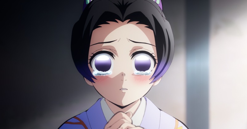 鬼滅の刃』切ない…涙を流す胡蝶しのぶ 童磨と戦闘で血だらけ！新場面