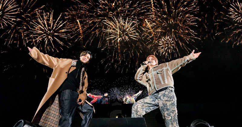 キンリョウヘンA23.A24令和7年4月4日撮影 King ＆ Prince、“冬”の夜空を花火で彩る 6万人のTiaraに楽曲に込めた