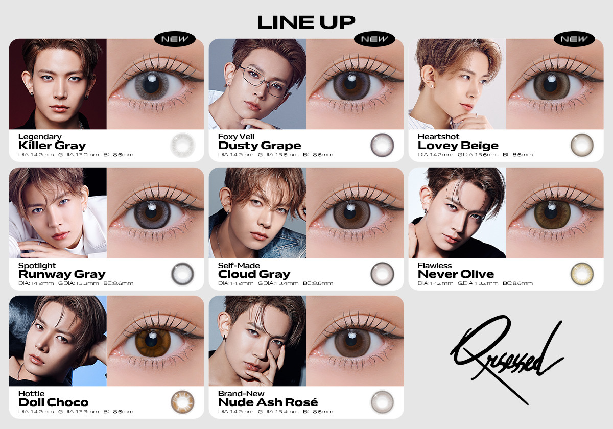 ENHYPEN・HEESEUNG、“瞳で語る”新ビジュアル8種公開 韓国カラコン新