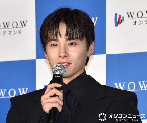 WOWOW�w�A���h���}W �V���h�E���[�N�x�����񍐉�ɓo�d����JO1�E�쐼��� �iC�jORICON NewS inc. 