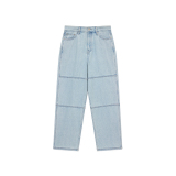 SEMI-WIDE FIT DENIM WORK PANTS 