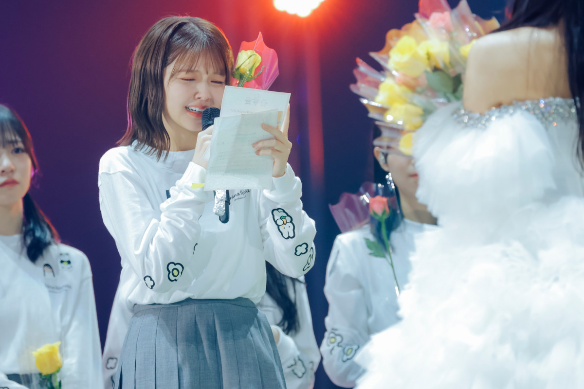 日向坂46河田陽菜、涙と笑顔の卒業セレモニー「本当にアイドル人生