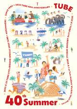 TUBE�A�n���C&���l�X�^�W�A���������^�̉f����i�w40th Summer�x�𗈔N1������ 