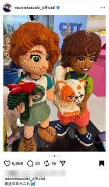 �u�ŋ߂̂��ꂱ��v�u���q��7�΂Ɂv (�ʐ^�̓C���X�^�O���� @nozomisasaki_official ���) 