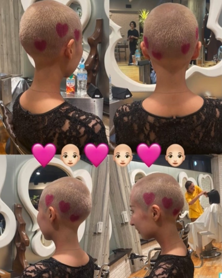 画像・写真 | スキンヘッドで“何気ない日常”を発信、ステージ4のがんを