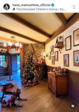 �����ԁu��Ƃ̃f�B�Y�j�[��2�N�Ԃ�ł����v(�ʐ^�̓C���X�^�O���� @hana_matsushima_official ���) 