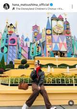 �����ԁu��Ƃ̃f�B�Y�j�[��2�N�Ԃ�ł����v(�ʐ^�̓C���X�^�O���� @hana_matsushima_official ���) 