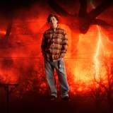 Hopper's LETTER CHECK SHIRT�i1�F�W�J�j 1��9800�~�^UPSIDE DOWN JEANS�i�C���f�B�S�u���[�^�u���b�N�j2��2000�~ 