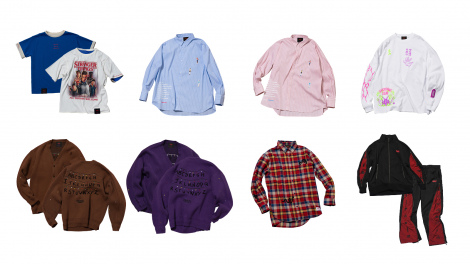 �i���ォ��jSTRANGER THINGS REVERSIBLE TEE�i1�F�W�J�j8800�~�^�gCome on�h STARCOURT SHIRT�i�u���[�j2��2000�~�^�gCome on�h STARCOURT SHIRT�i�s���N�j2��2000�~�^YAKUYOKE LONG SLEEVE TEE�i1�F�W�J�j8800�~�^BYERS HOUSE KNIT�i�u���E���j1��5400�~�^BYERS HOUSE KNIT�i�p�[�v���j1��5400�~�^VINES FLANNEL CHECK SHIRT�i1�F�W�J�j1��65