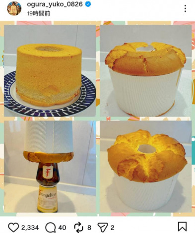 ���q�D�q�����j�̃��N�G�X�g�ŏĂ����V�t�H���P�[�L�i�ʐ^�̓C���X�^�O���� @ogura_yuko_0826�j��� 