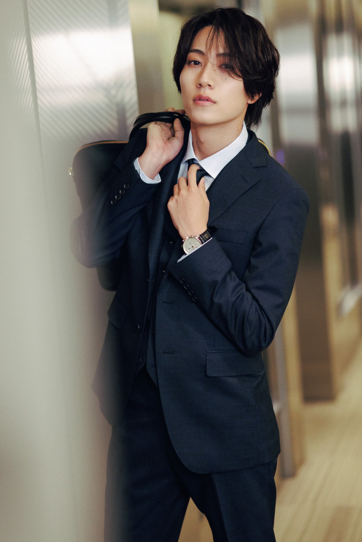 timelesz橋本将生、『Oggi』人気企画でちょっと生意気な後輩社員を熱演